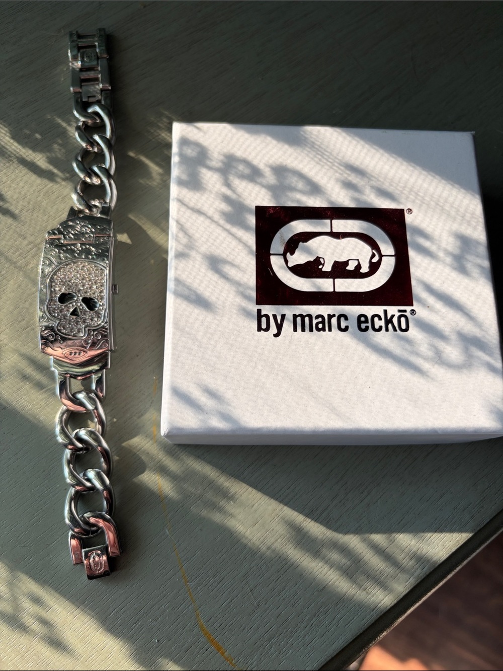 Marc Ecco Stainless Steel watch. Model number: E13570G1